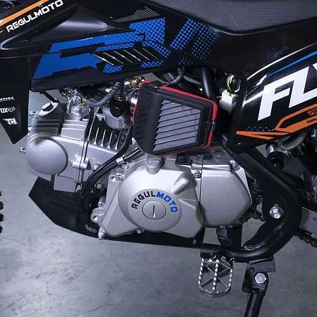 Питбайк Regulmoto FLY 12/10 (Черный/ оранжевый, 104801-1)