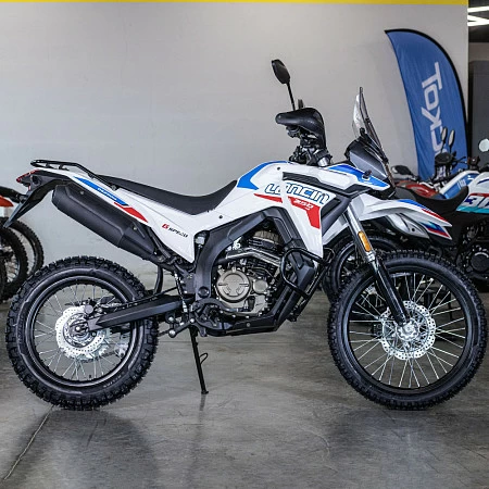 Мотоцикл Loncin DS250 Rally (белый)